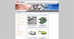 Desktop Screenshot of konfu.com.tw