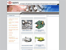 Tablet Screenshot of konfu.com.tw